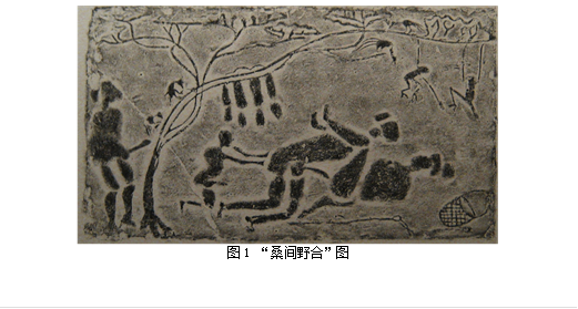  
圖1 “桑間野合”圖
