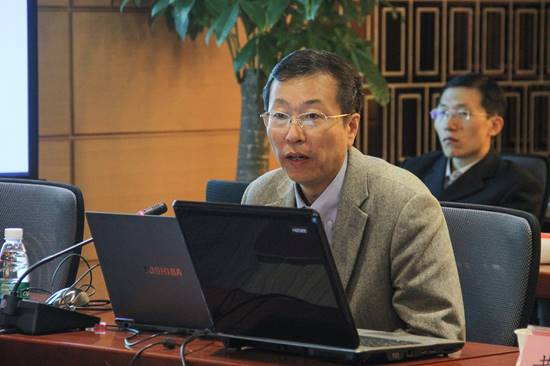 配圖12：復(fù)旦大學(xué)教授劉釗作大會(huì)報(bào)告《古文字中的“ ”字和 氏》