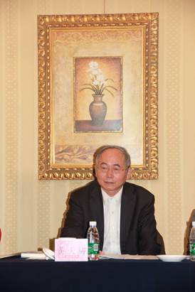 黃天樹(shù)先生致辭