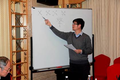 趙平安先生作報(bào)告